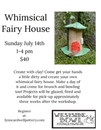 Image 1 of Whimsical Fairy House Workshop 