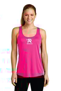 Image 1 of Ladies Drifit RacerBack Tank - 3 color options