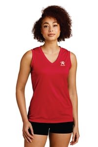 Image 1 of Ladies Sleeveless Drifit Tee - 3 color options