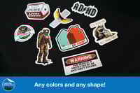 Image 2 of Small Stickers (3"x3") - Your design!