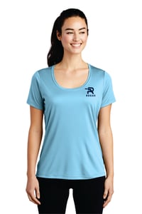 Image 2 of Ladies SPF Scoop Neck Tee - 4 color options
