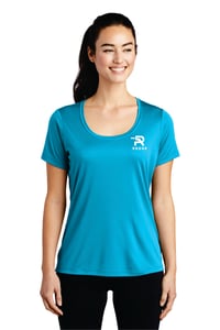 Image 3 of Ladies SPF Scoop Neck Tee - 4 color options