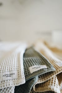 Image 1 of danish waffle t-towel - various colours