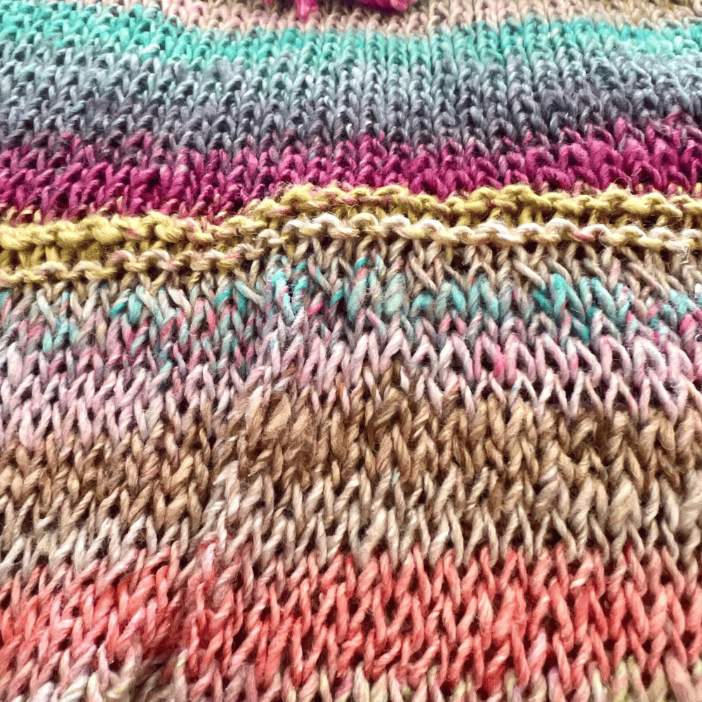 Image of HAND KNIT TOP + SKIRT SET