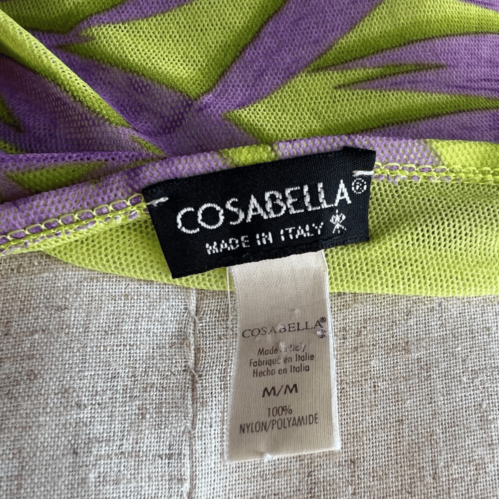 Image of COSABELLA MESH MIDI DRESS