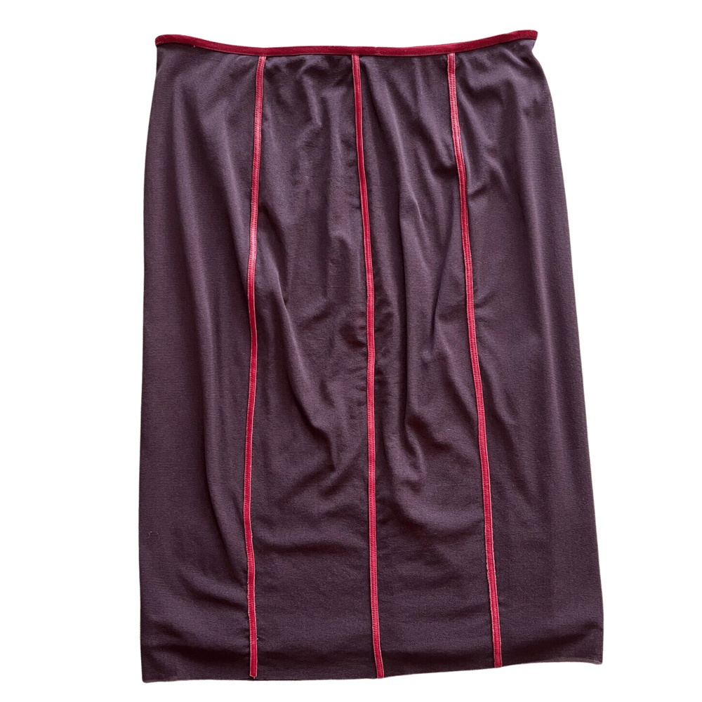 Image of VIVIENNE TAM EMBROIDERED SKIRT 