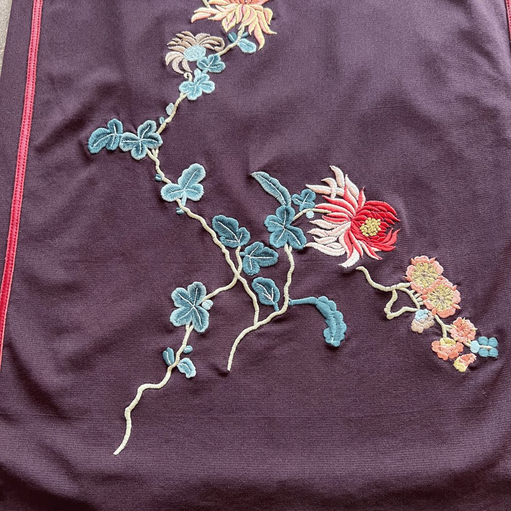 Image of VIVIENNE TAM EMBROIDERED SKIRT 