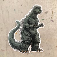 Image 1 of KING of MONSTERS Full WATERPROOF STICKER