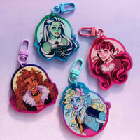 Image 1 of Monster High keychains