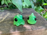 Image 1 of Green Galaxy Squidlets and Fishies