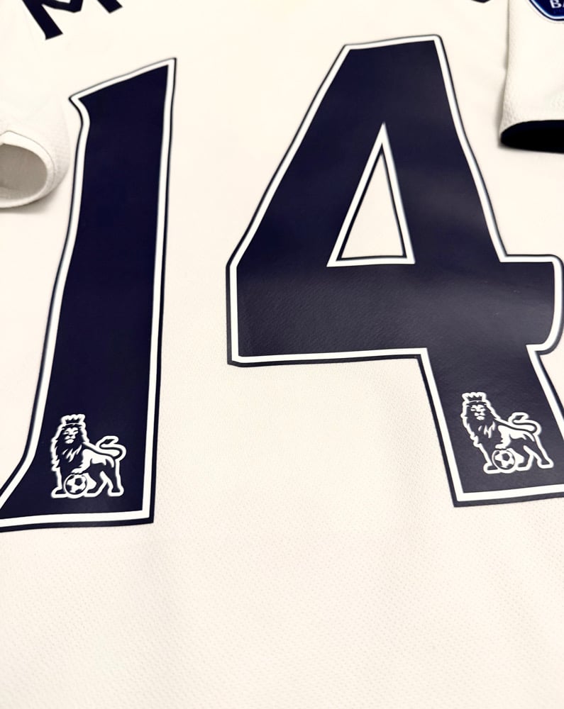 Image of Tottenham Hotspur “MODRIĆ 14” 2009/10 Home Shirt + PL patches  (M)