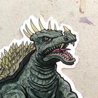 Image 4 of ANGUIRUS MONSTER ISLAND Waterproof STICKER