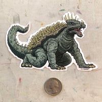 Image 2 of ANGUIRUS MONSTER ISLAND Waterproof STICKER