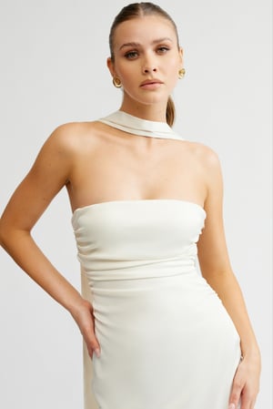 Image of Catalina Dress. Oyster. By Lexi Clothing.