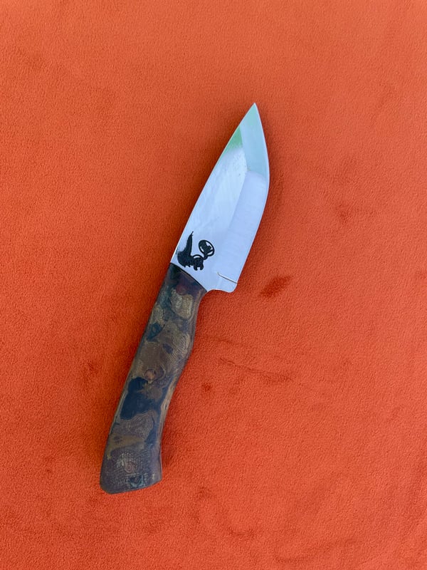 Image of Murk with rag micarta