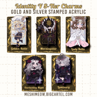 Image 1 of Identity V Gold-Stamped S TIER Charms