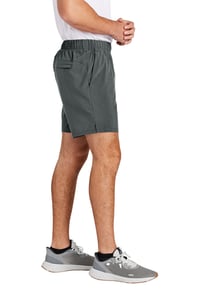 Image 2 of Men Sport-Tek® Repeat 7" Short Gray 