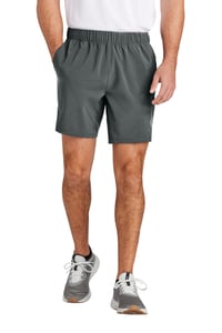 Image 1 of Men Sport-Tek® Repeat 7" Short Gray 