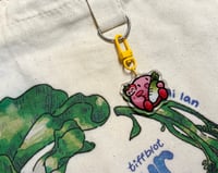 Image 1 of [new] kirby and veggies keychain