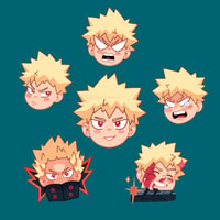 Image 4 of MHA Sticker Packs