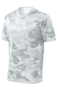 Image 1 of Sport-Tek® CamoHex Tee White