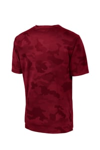 Image 2 of Sport-Tek® CamoHex Tee Deep Red 