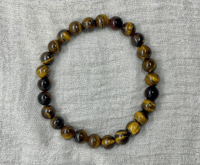 Image 2 of Tiger's Eye Crystal Gemstone Bracelet