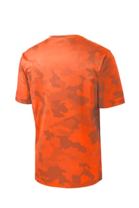 Image 2 of Sport-Tek® CamoHex Tee Neon Orange