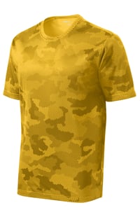 Image 1 of Sport-Tek® CamoHex Tee Gold