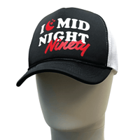 Black/White Trucker Hat