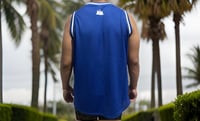 Image 2 of Cambodia Basketball Jersey Royal Blue 