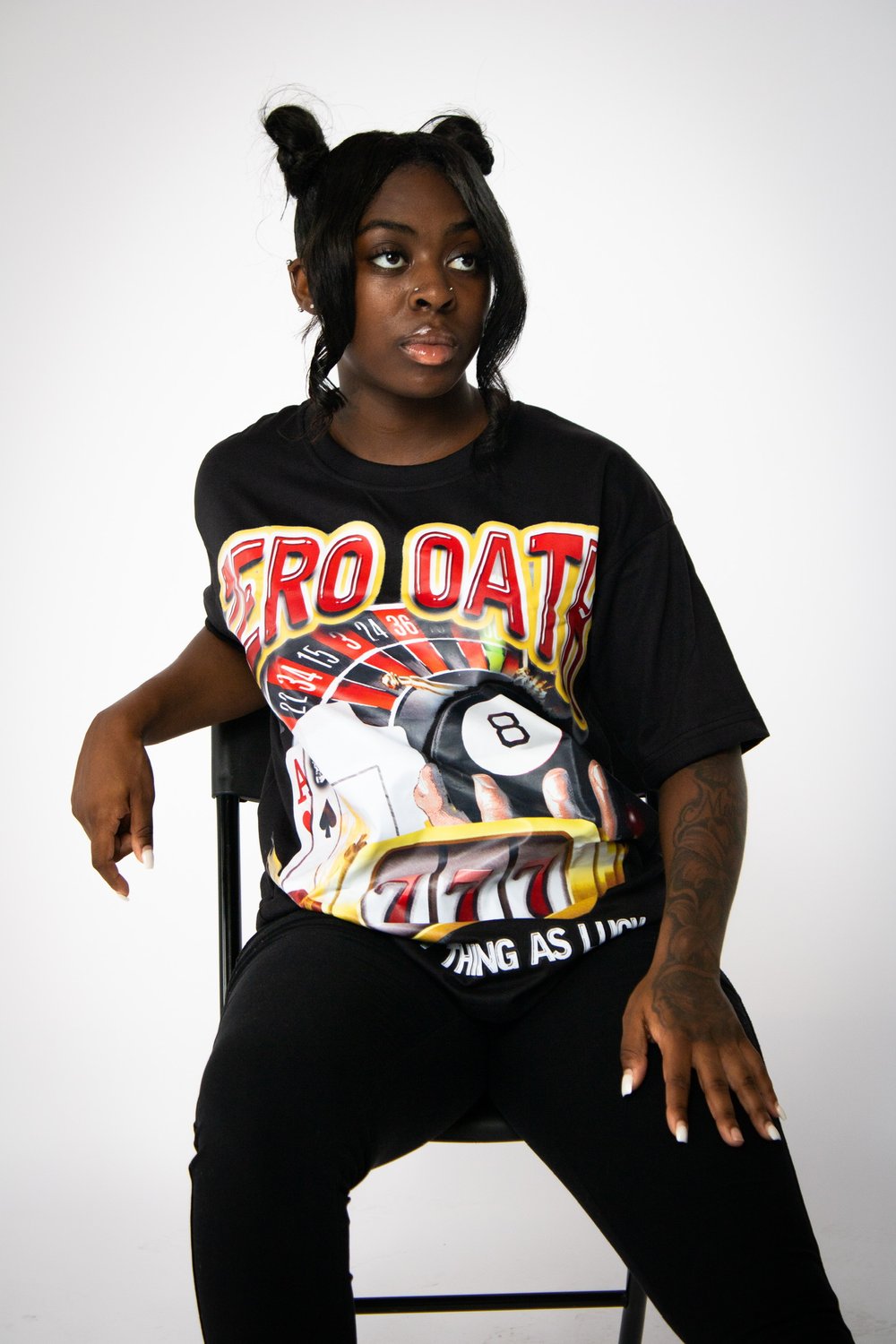 Casino Tee (Black)