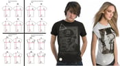 Image of T shirt Size/ Tabella misure click to enlarge