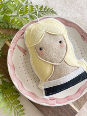 Image of Sabrina Carpenter felt decoration