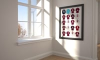 Image 2 of Heart of Midlothian Legends Shirts, Pennodraws Art Print