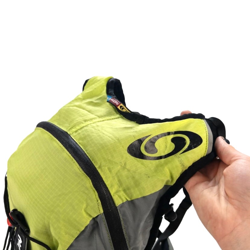 Vintage 00s Salomon Raid Revo Backpack - Lime | WAY OUT CACHE