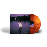 Image 2 of 12" LIMITED EDITION TRANSPARENT ORANGE & BLACK 'FIRE' GATEFOLD VINYL & SIGNED PHOTO CARD