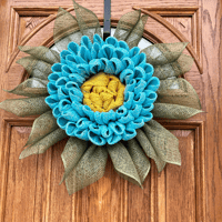 Image 2 of Dahlia Wreath