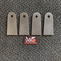 4.5" Flat Tabs - QTY 4