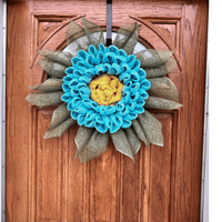 Image 4 of Dahlia Wreath