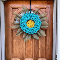 Image 1 of Dahlia Wreath