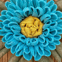 Image 3 of Dahlia Wreath