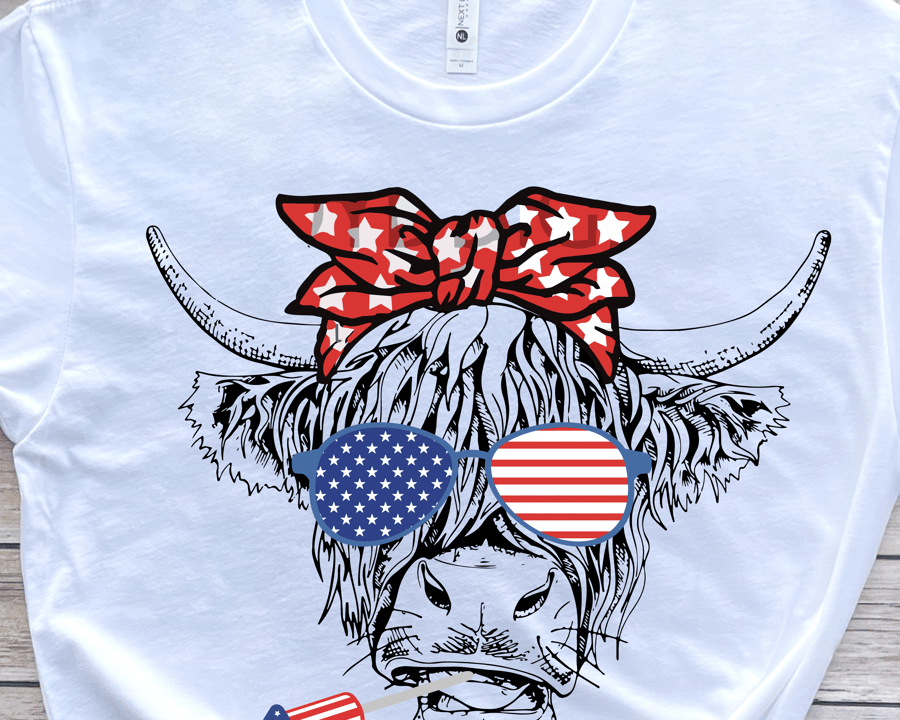 Image of PATRIOTIC COW