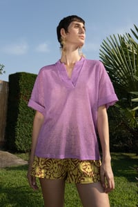 Image 1 of MAGLIA MANAGUA LUREX LILLA €132 - 50%