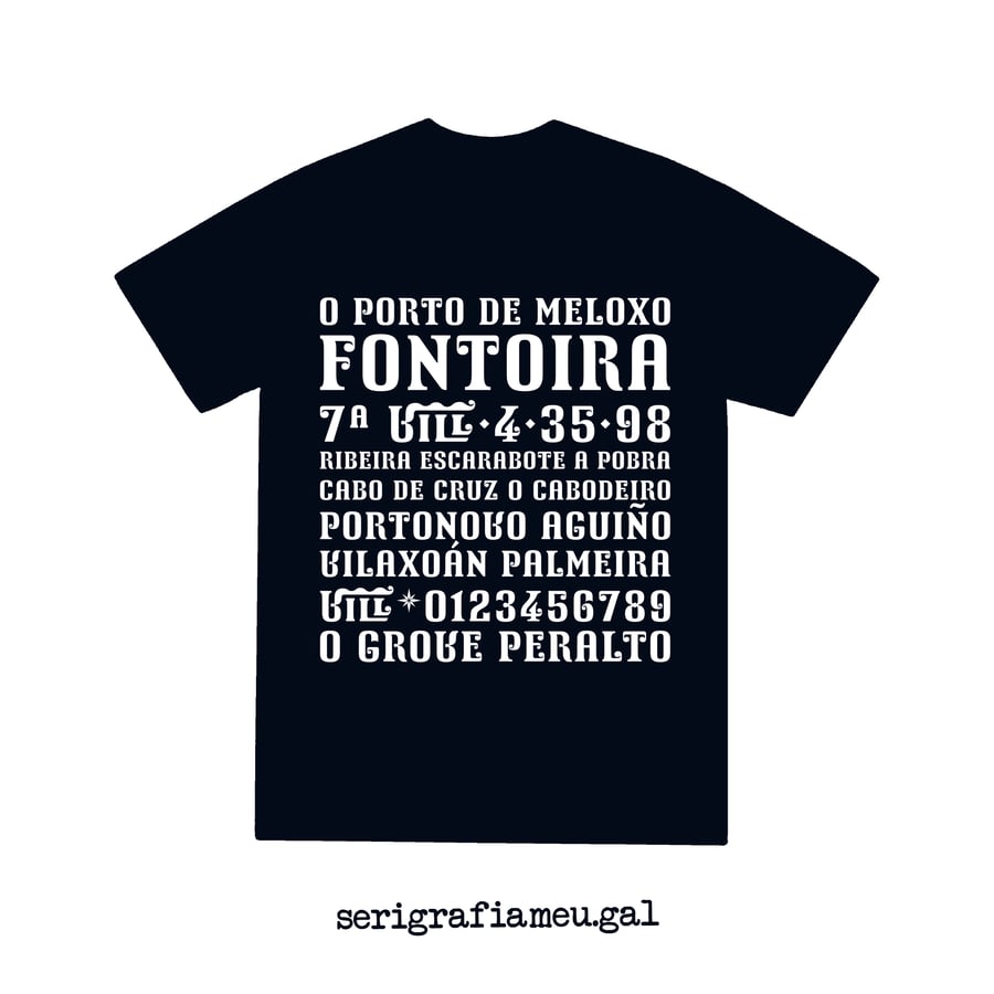 Image of Camiseta Fontoira