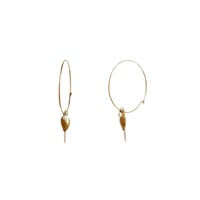 Image 1 of Morning Dew Hoop Earring