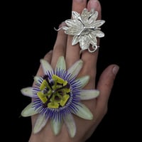 Image 3 of passionflower necklace (made to order)