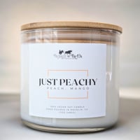 Image 1 of Just Peachy Soy Wax Candle