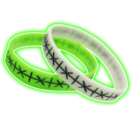 Image 1 of Glowing Stitches Wristbands 