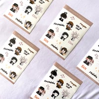 Image 1 of BSD/JJK Sticker Sheets